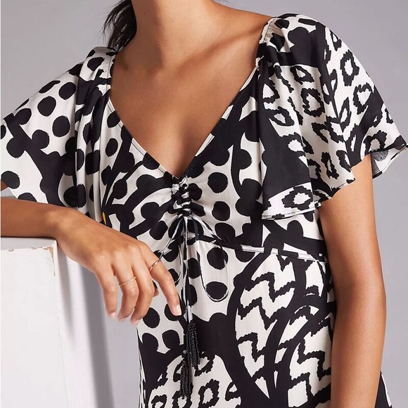 Farm Rio Flutter-Sleeved Maxi Dress - Picture 2 of 9